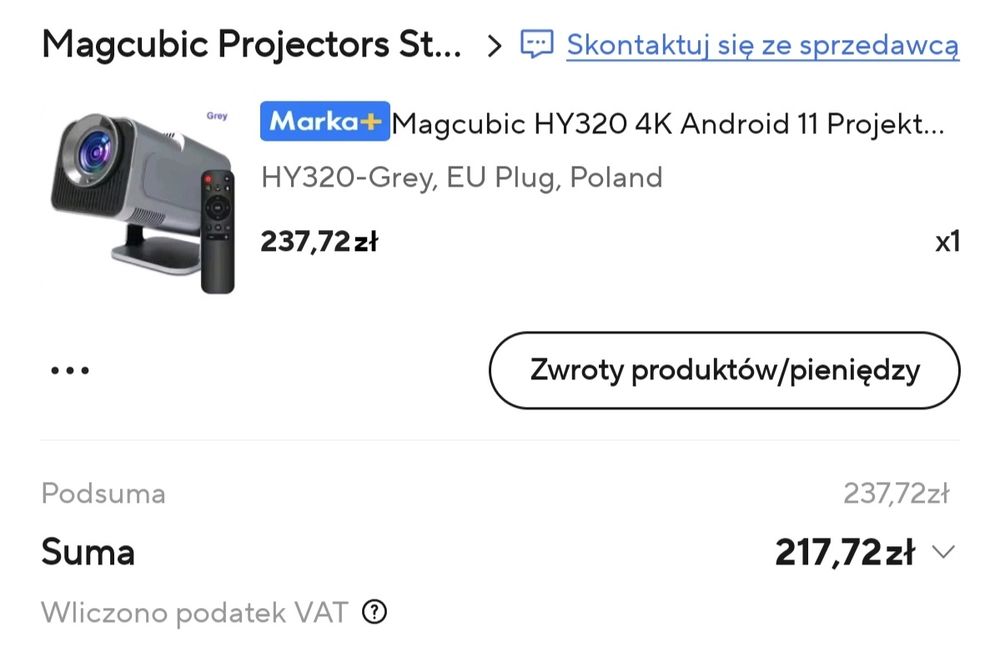 Projektor MagCubic HY320