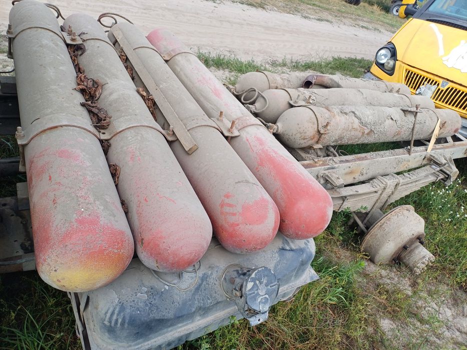 Балон метан газ на Зіл Газ установка