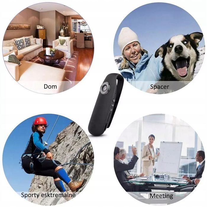 Profesjonalna Kamera Policyjna Osobisty Monitoring