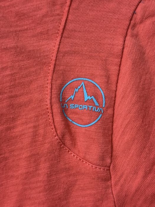 Koszulka La sportiva M koralowa damska w serek tshirt