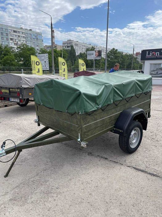 Легковий причіп "Olta 303" - камуфльований від виробника!