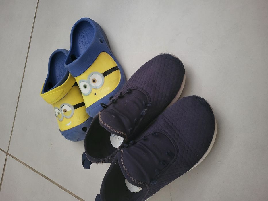 Buty typu adidasy plus klapki do wody gratis