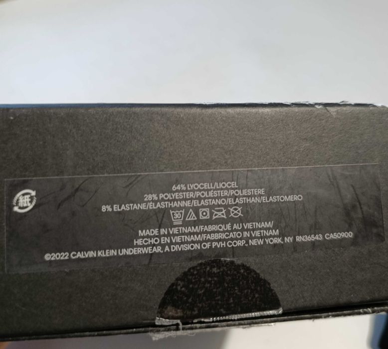 Calvin Klein 3-pack bokserki z kolekcji "Black"(nowe)