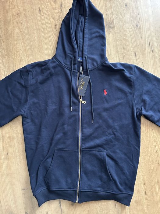 Casaco azul com capuz Ralph Lauren