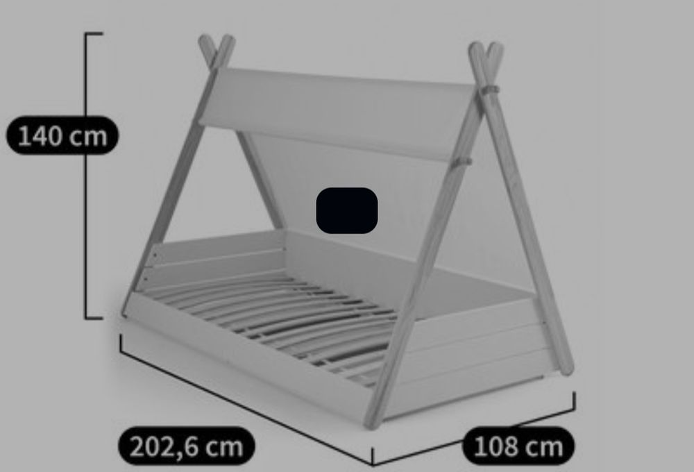 Cama tipi de criança