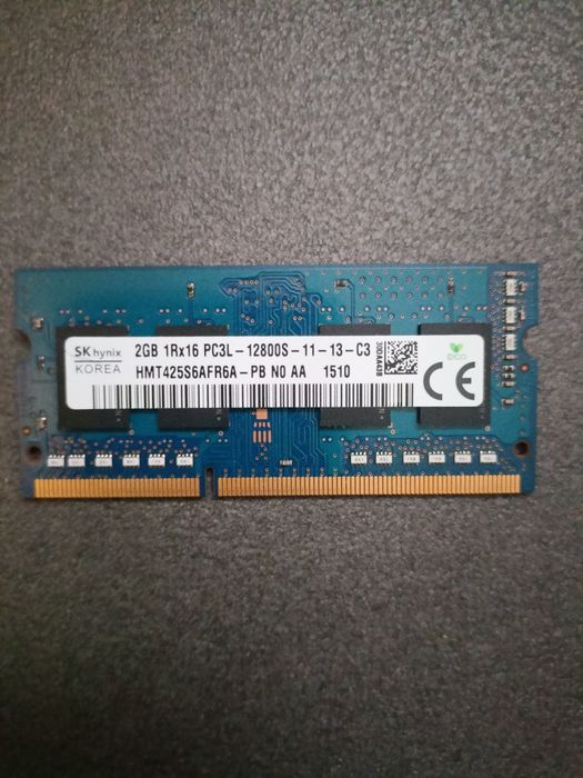 Pamięć RAM DDR3 2gb do Laptopa