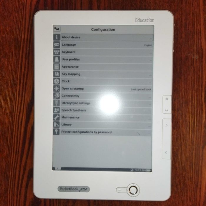 Электронная книга для учебы, чтения, изучения Pocket Book Pro 912