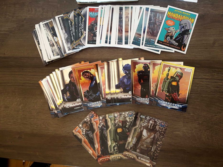 Cartas Star wars The Mandalorian - Topps