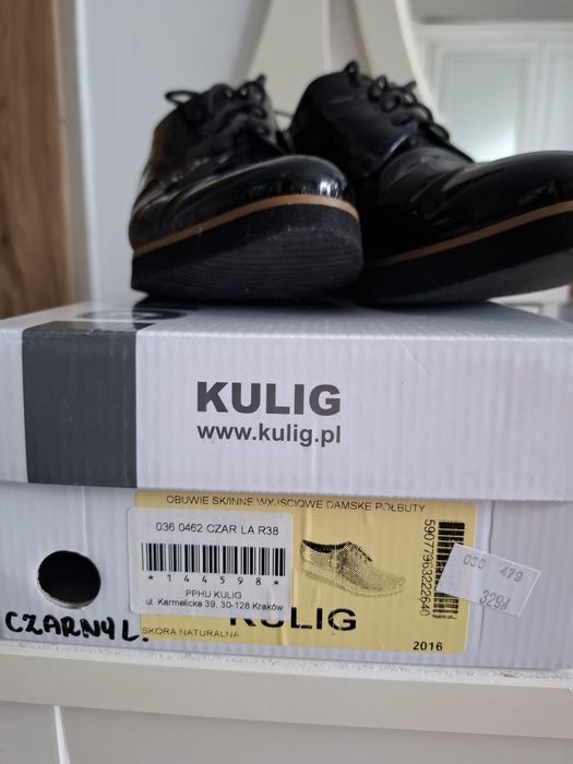Kulig polbuty,lakierki