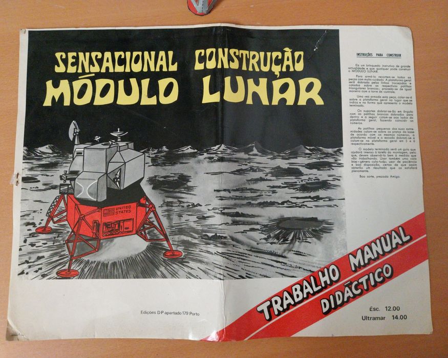 Módulo lunar didáctico.