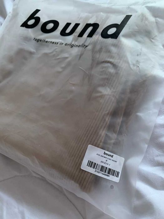 Bound Corduroy Shorts Castanho S - Novo com Etiqueta