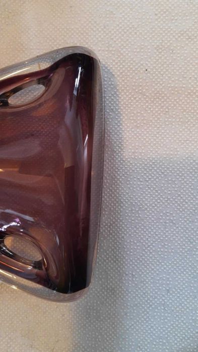 Płetwa rekina wazon Huta Szkła Tarnowiec