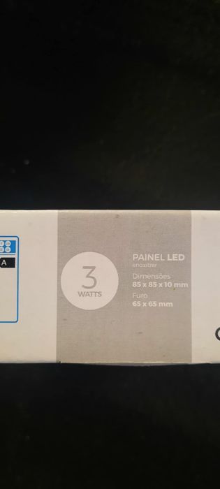 Focos/Painel de luz led de encastrar Aron 3 Watts 4500k