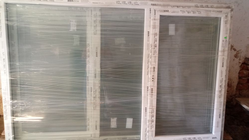 Okna zewnętrzne pcv 125x205