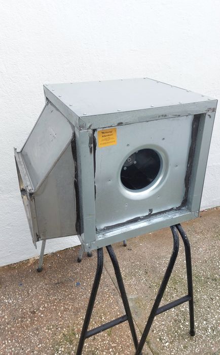 Ventilador extrator 3200 m3h Ar fumos tintas de estufas de pintura