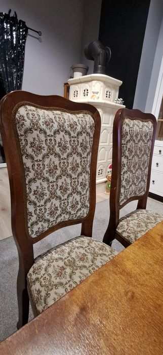 Krzesła i stół styl Włoski /Ludwik