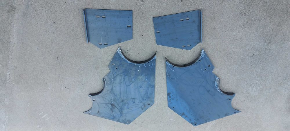 Blachy ochronne do komory prasy Lely, Fendt, Massey V160