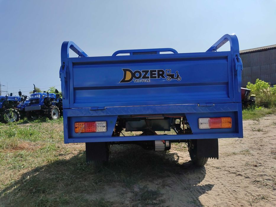 Электро Трицикл грузовой Дозер 1200 ватт Индия с Доставкой домой