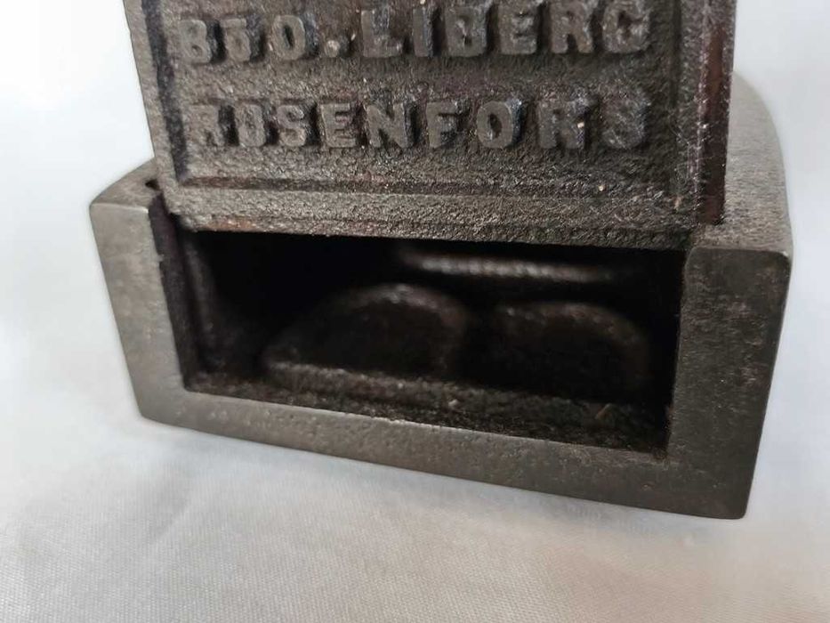 Żeliwne żelazko z duszą , B&O LIBERG - XIX w.