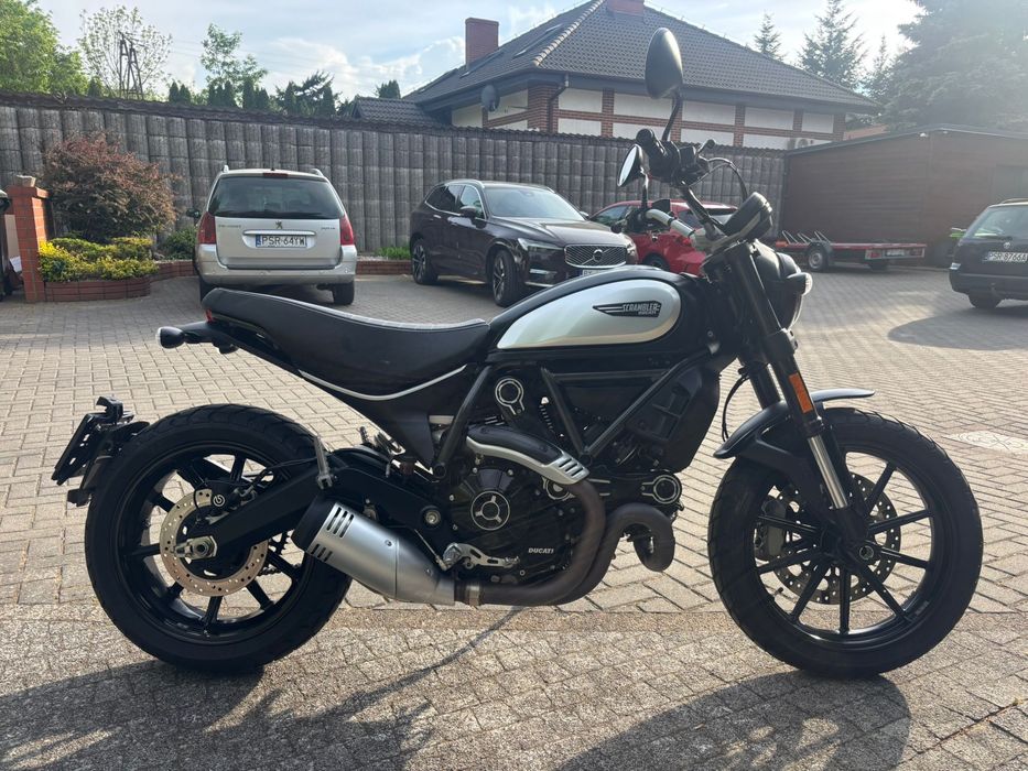 Ducati Scrambler 800 6tys km Bezwypadkowy Oryginał Transport Serwis Polecam
