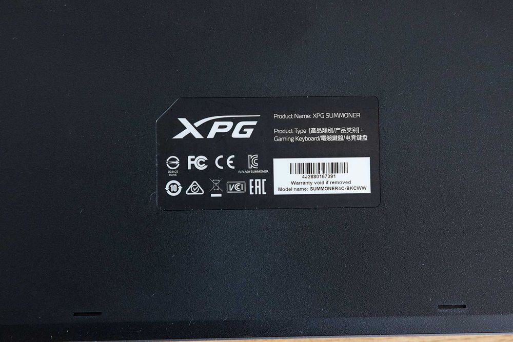 Klawiatura mechniczna przewodowa XPG Summoner