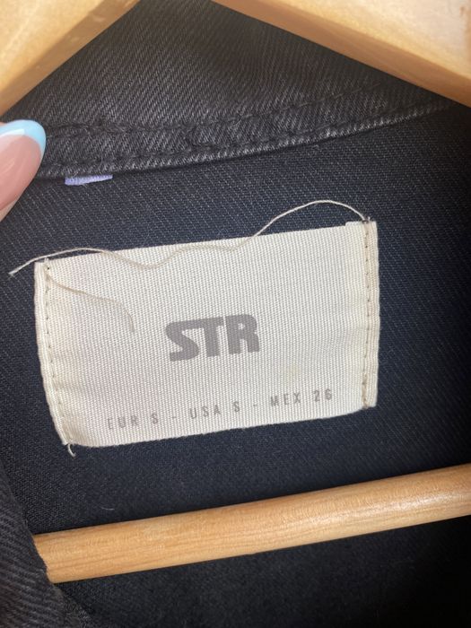 Blusão ganga preto Stradivarius S