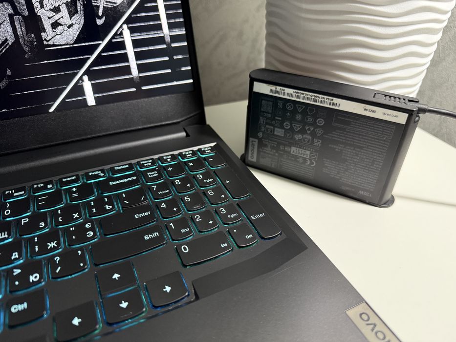 Lenovo Gaming 3/2025год/RTX/Ryzen 5-5500/512GB/16GB/Ноутбук.