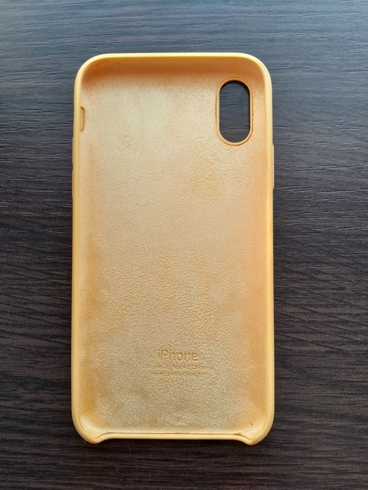 Чехол на айфон IPhone X 10 желтый