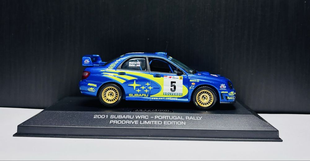 Subaru Impreza WRC 2001 - Richard Burns - Edição Limitada Prodrive