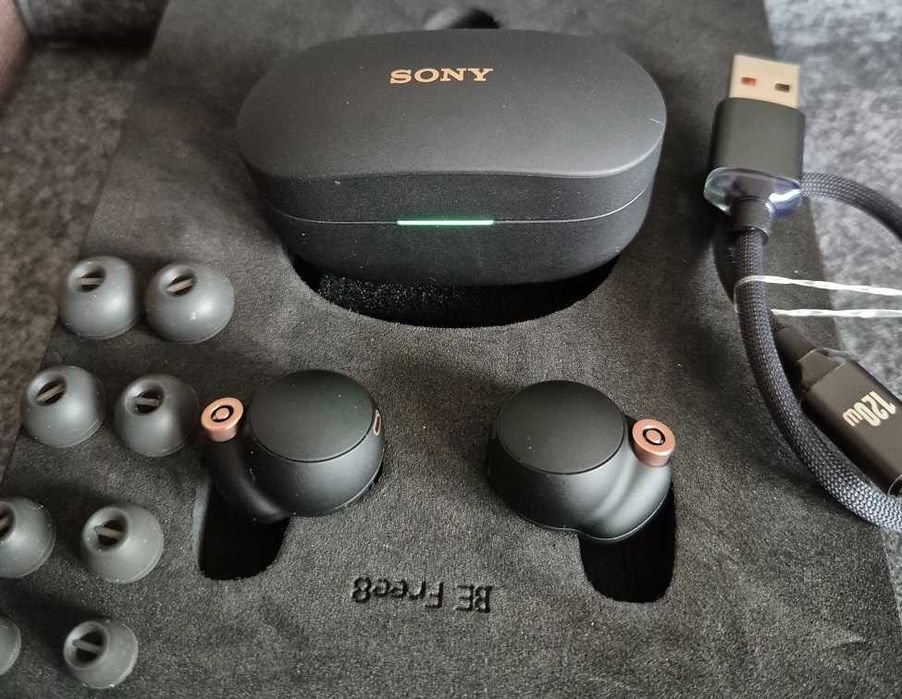 Sony WF-1000XM4 nowe baterie 9 godz