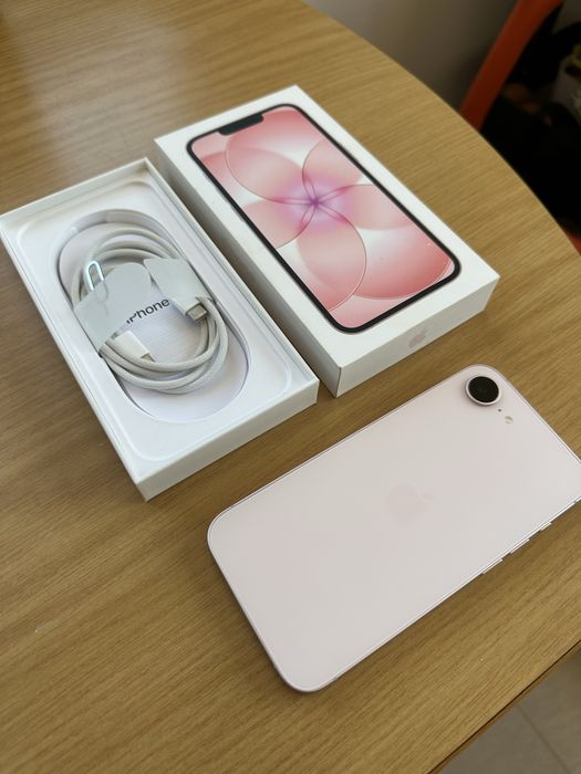 iPhone 17e 256GB Rosa — Como Novo + 2 Capas + Proteção