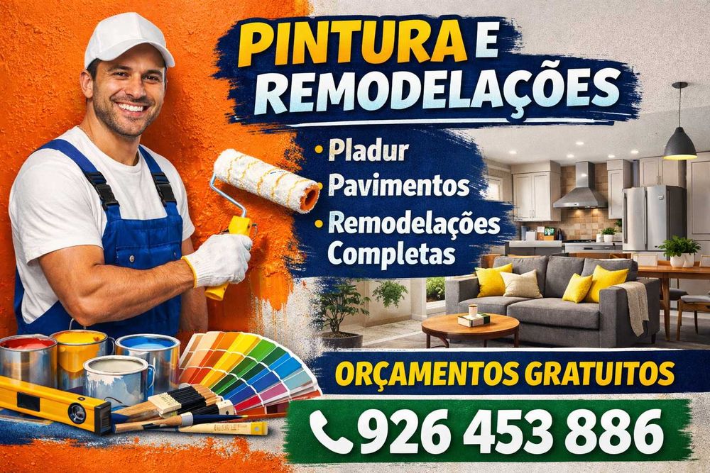 Pintura e remodelaçoes-leiria