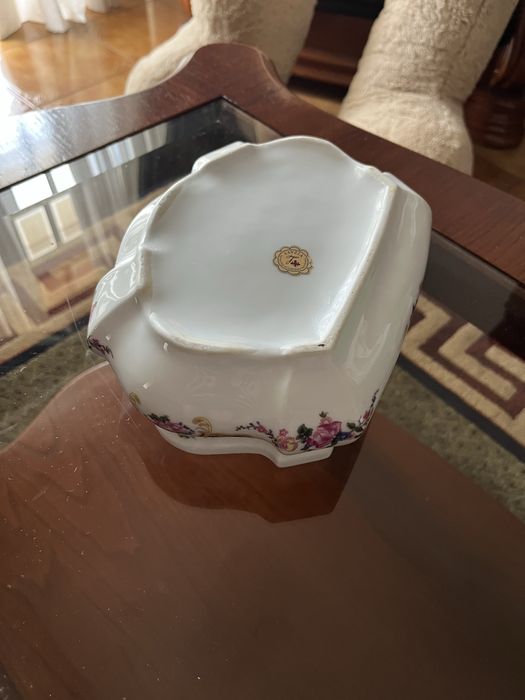 Porta-jóias porcelana limoges