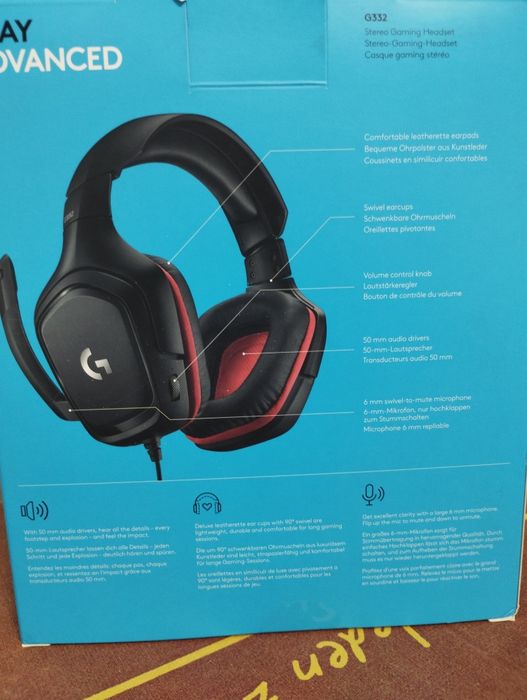 Навушники Logitech g332