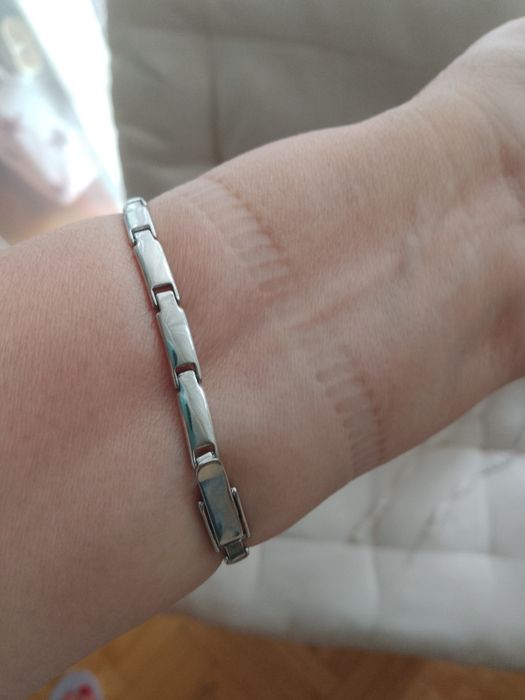 Bransoletka srebrna 925