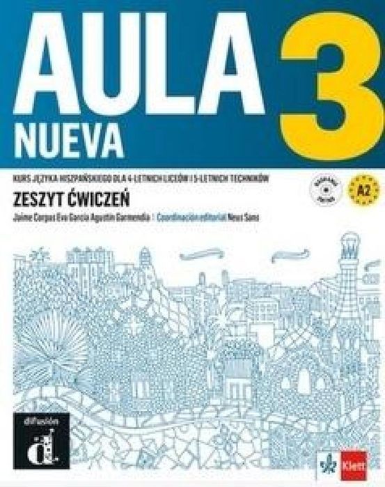 Aula Nueva 3 ćwiczenia LEKTORKLETT Difusion praca zbiorowa Rok wydania
