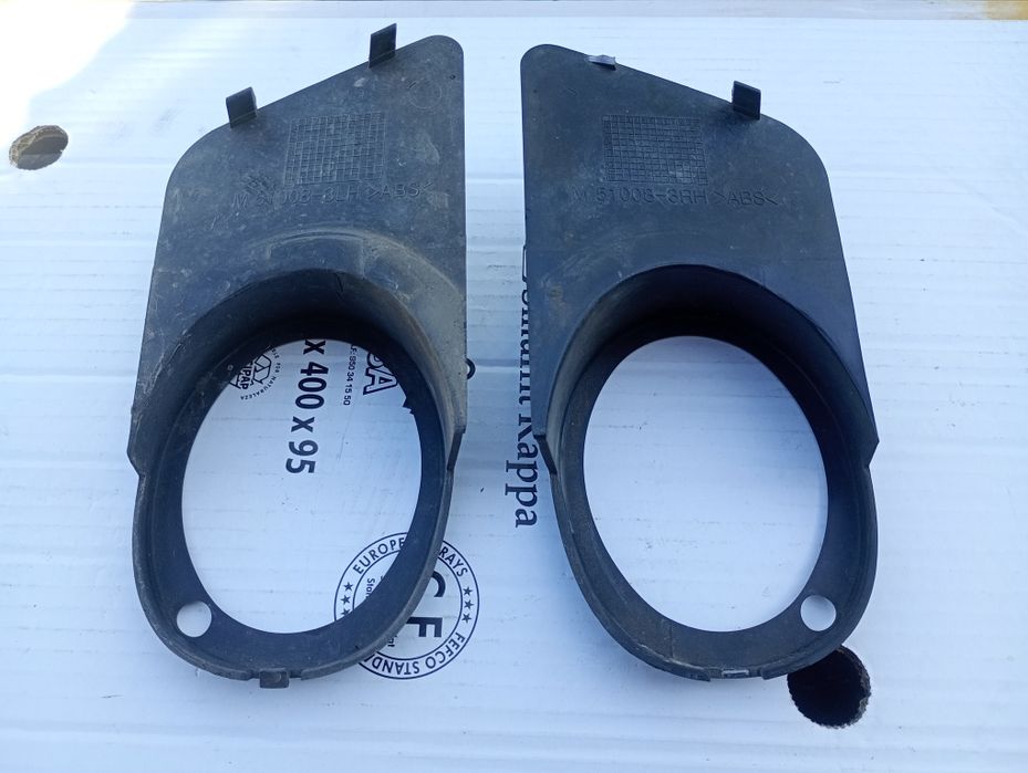 Ramki halogenów lamp przeciwmgłowych przódM Pakiet M Technic M5 BMW E39