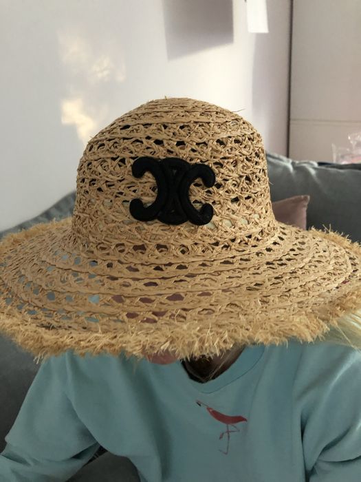 Kapelusz damski slomkowy