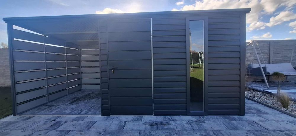 Garaż blaszany, domek ogrodowy - PRODUCENT