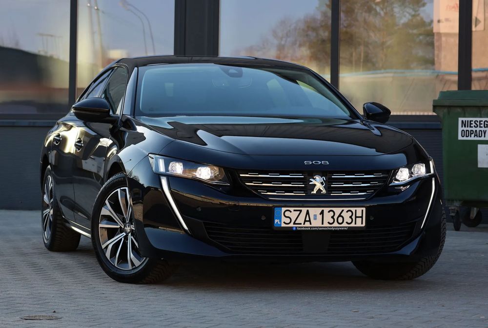 Peugeot 508 1,6 hybryda plug in serwis ASO bezwypadkowy FVAT23