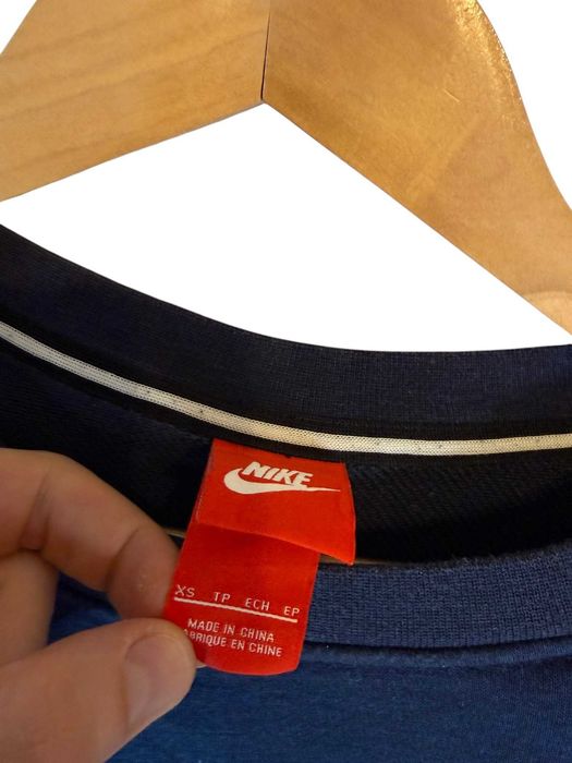 Bluza Nike granatowa z dużym logiem s
