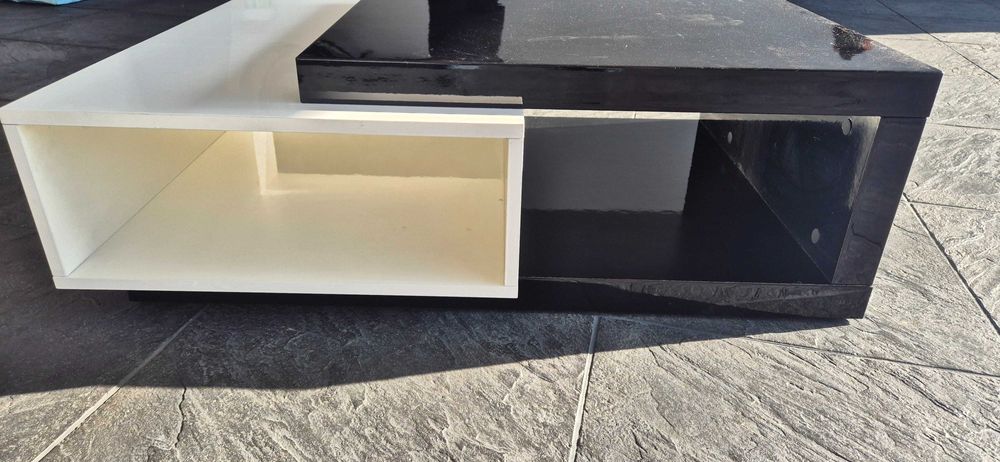 Mesa de centro lacado alto brilho