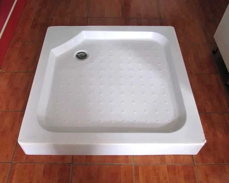 Душовий піддон низький 14см квадратний 80х80см, 90х90см