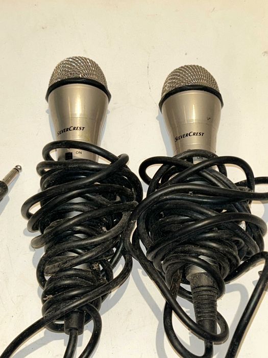 Mikrofony dynamiczne do wokali Karaoke SILVERCREST