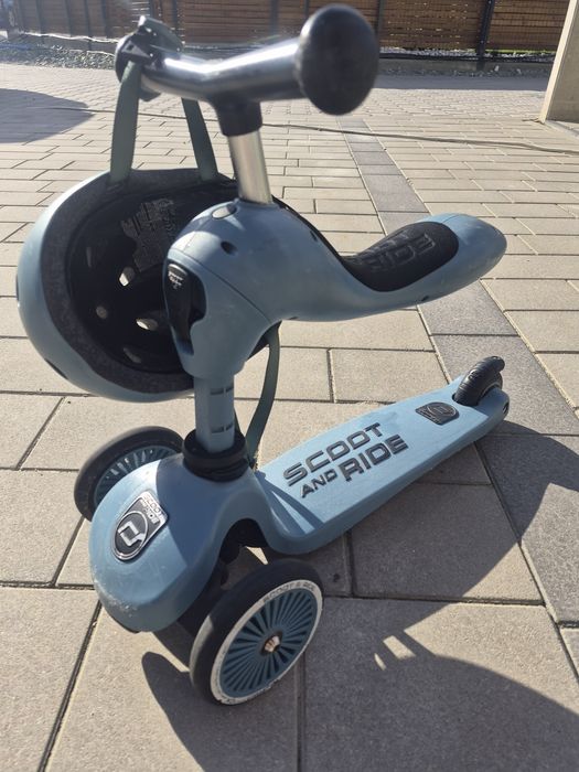 Hulajnoga Scoot & ride + kask