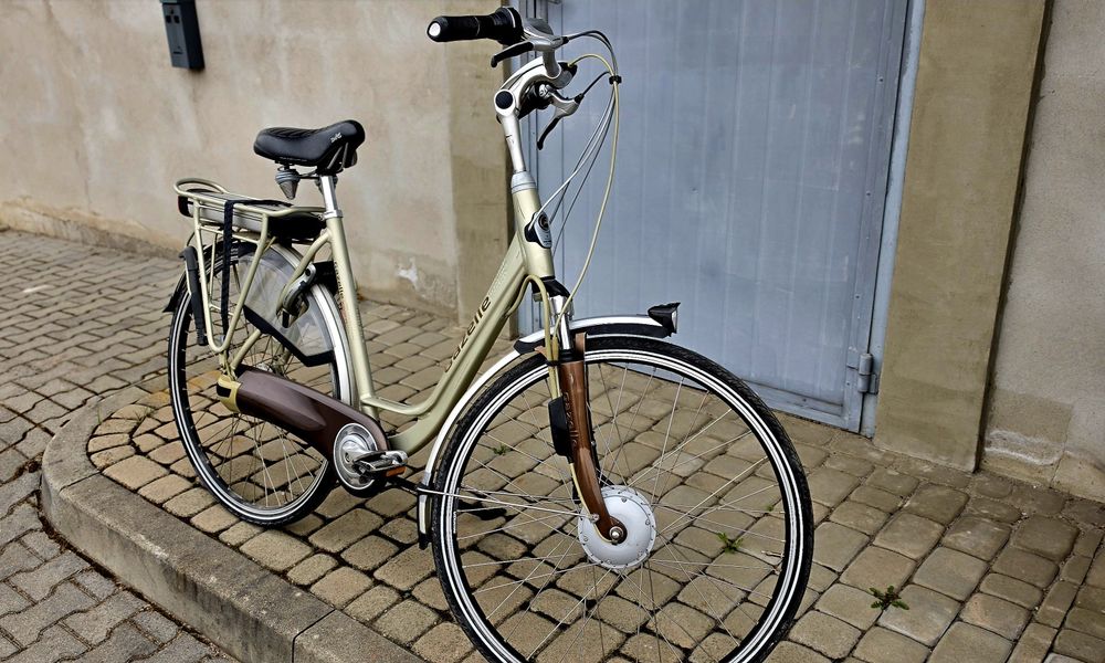 Gazelle Innergy Plus  Bateria Gold Elektryczny rower