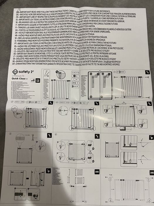 Porteira de seguranca para crianca