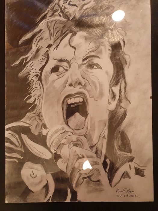Portret  Michael  Jackson,  rozmiar  A3