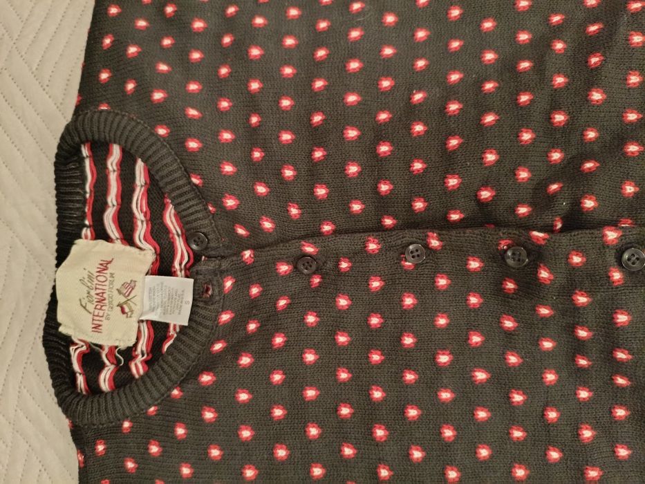 Sweter kardigan bawełniany Fiorlini International S