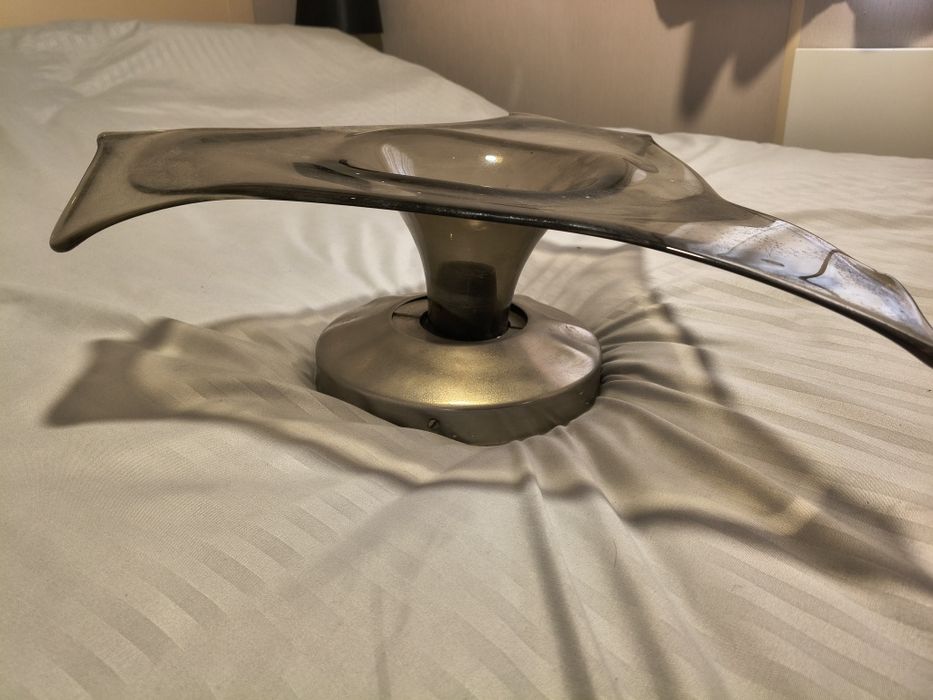 Lampa plafon vintage polam Pułtusk lata 60